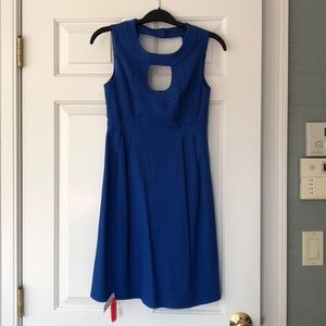 Blue Nanette Lepore spice of life shift dress